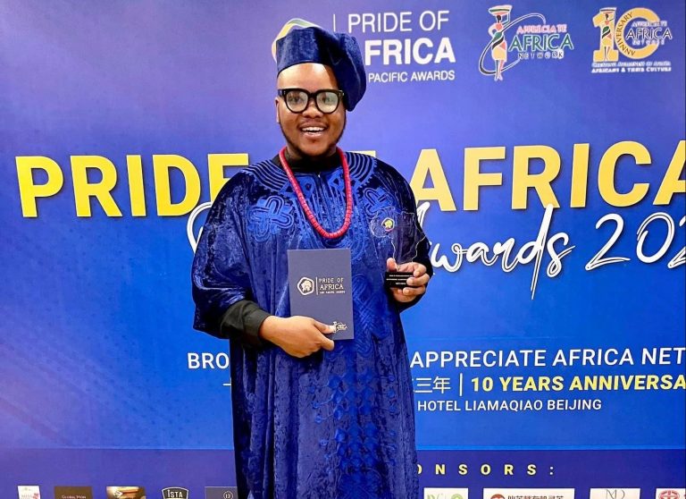 Media practitioner scoops Pride of Africa Award