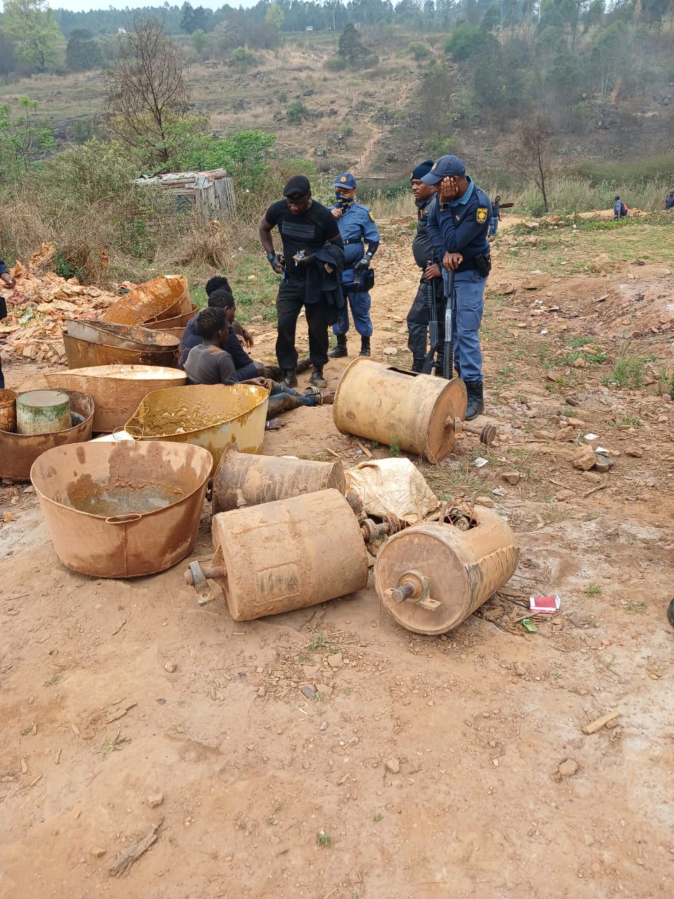 Undocumented Mozambican nationals arrested for illegal mining