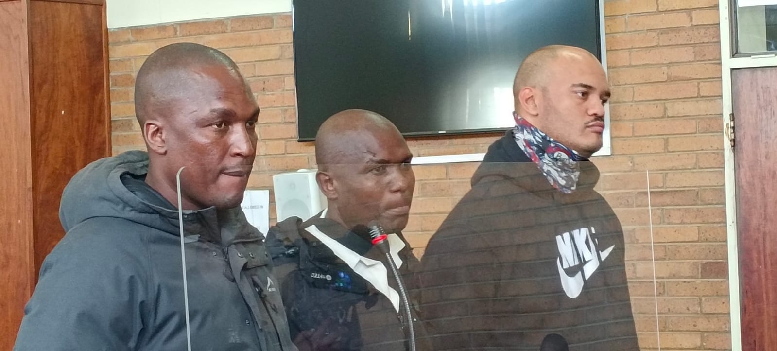 Police officers appear in court for escorting dagga