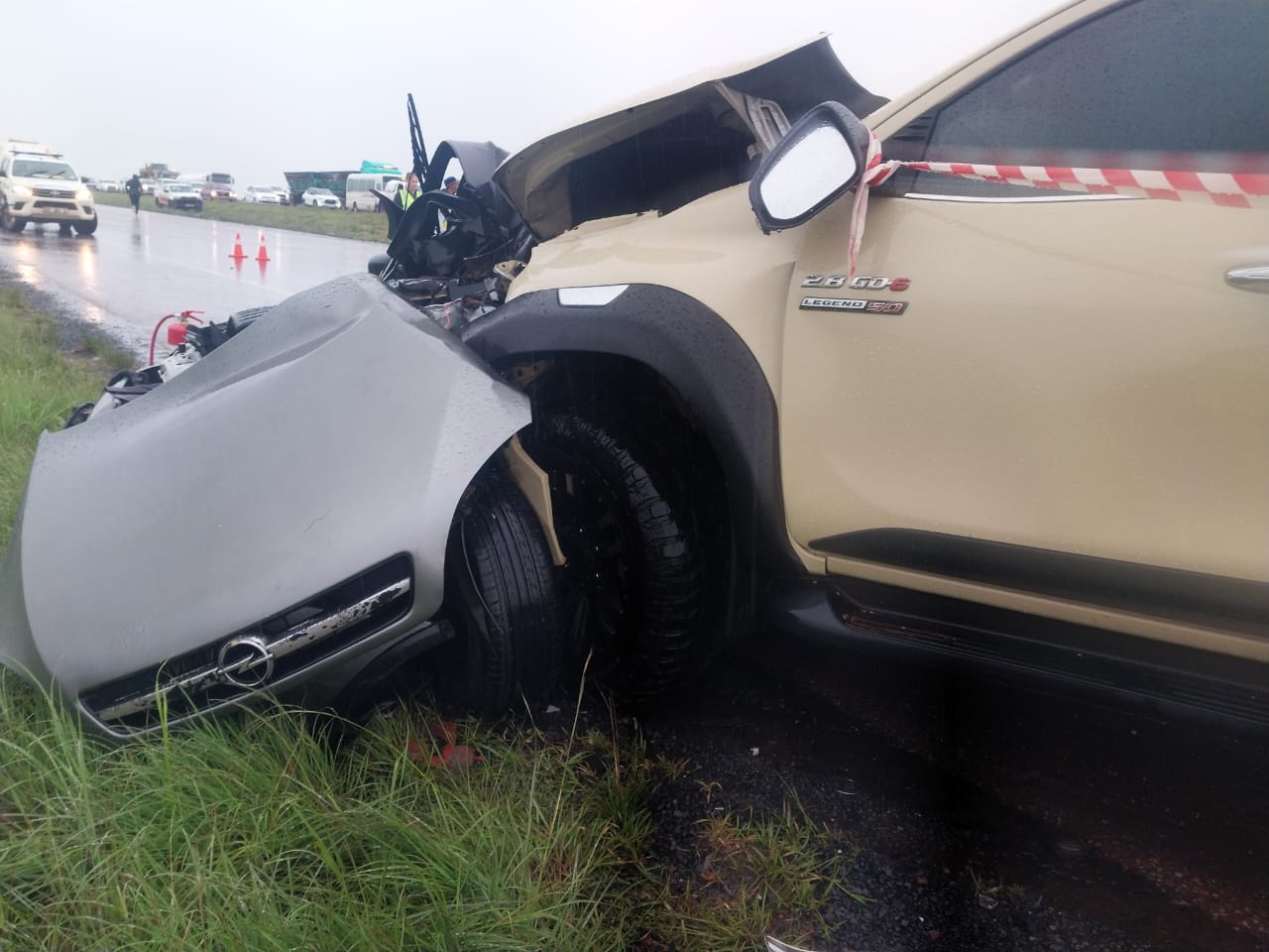 Three killed including a young boy in bakkie collision 