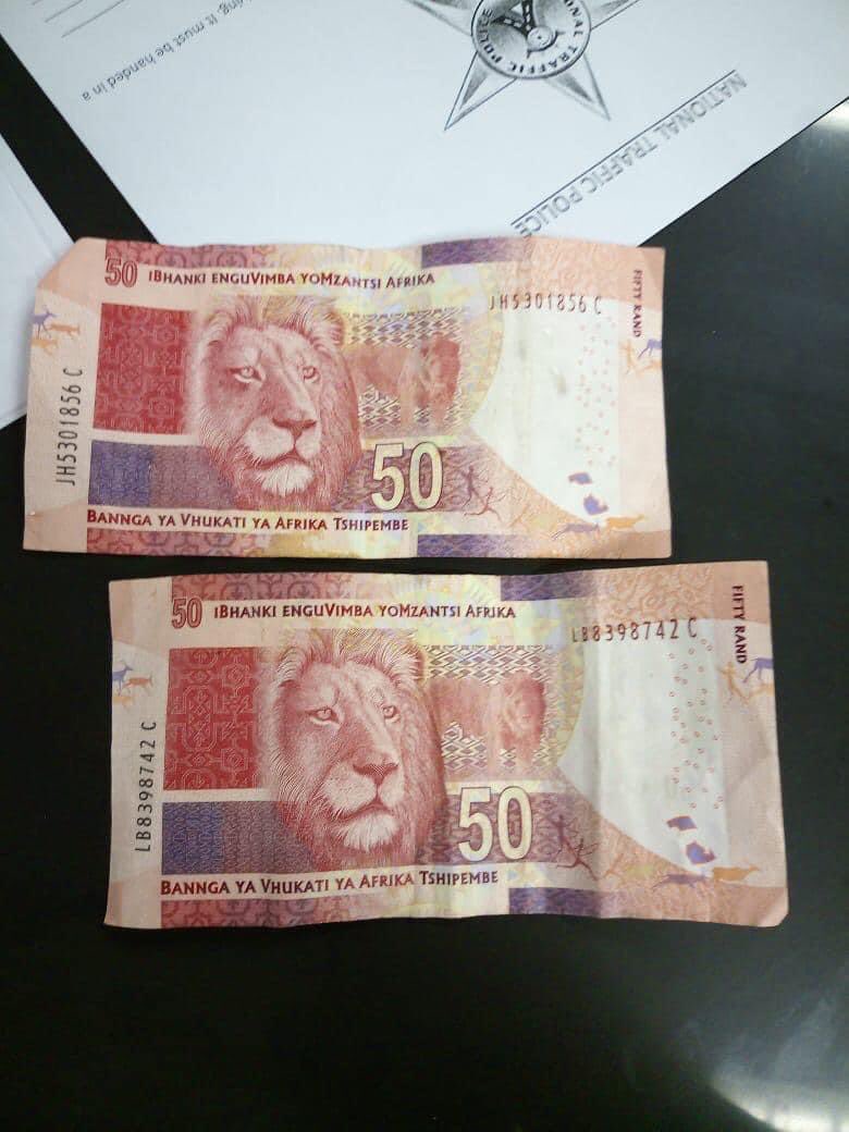 Traffic officer sentenced for R50 bribe